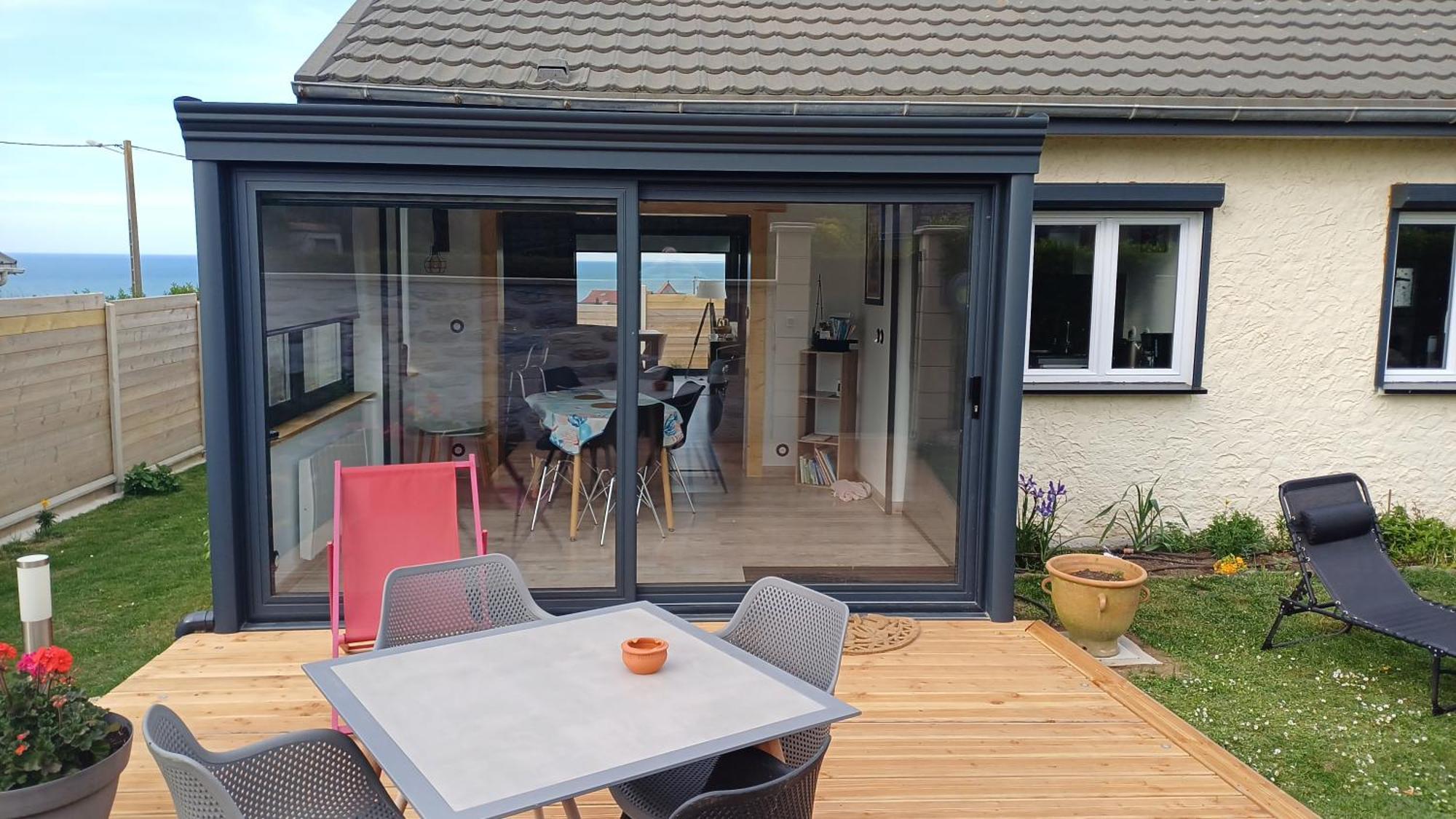 Ferienhaus La Maison Entre Deux Plages,vue Sur Classee 4 Etoiles Criel-sur-Mer